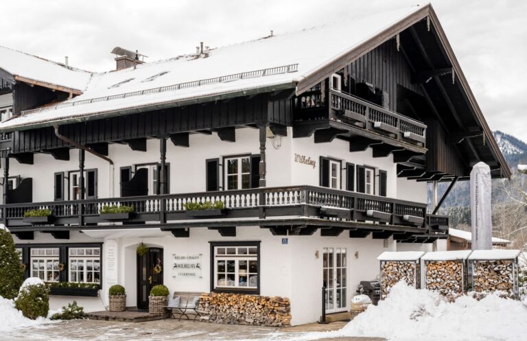 Außenansicht Winter Boutique Hotel Relais Chalet Wilhelmy