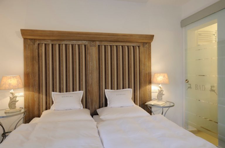 Doppelbett Superior Zimmer Relais Chalet Wilhelmy