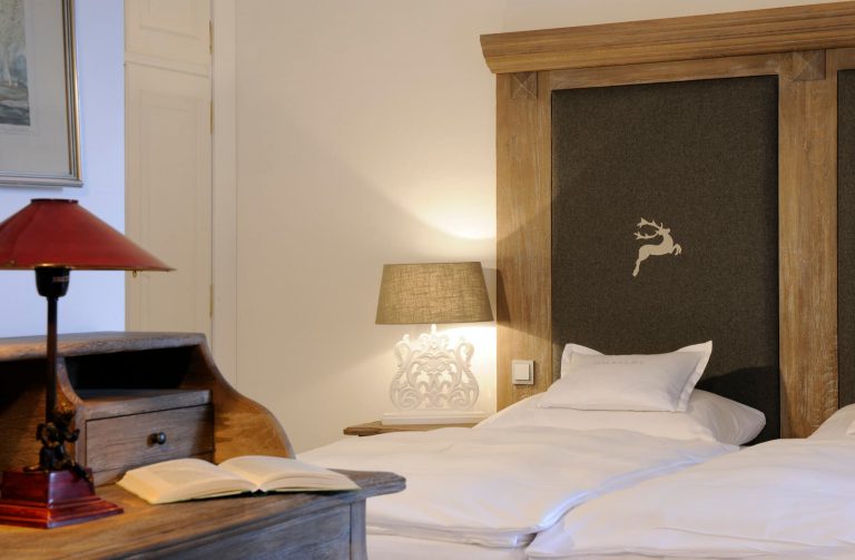 Junior Suite Bett Relais Chalet Wilhelmy