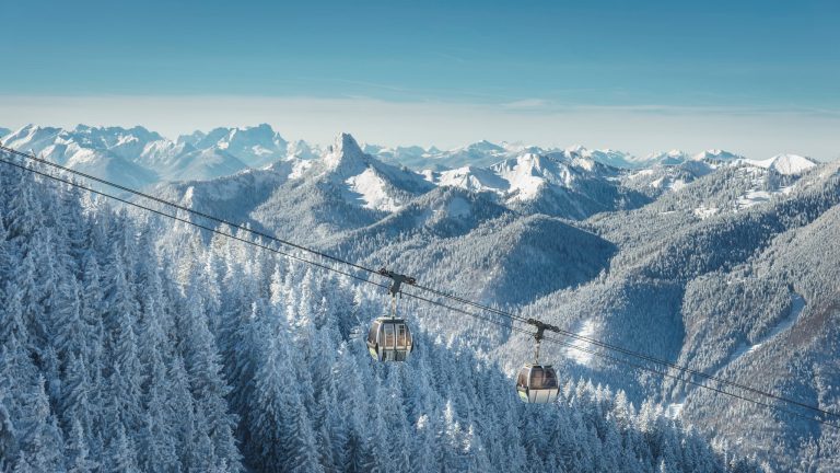 Wallbergbahn am Tegernsee im Winter Relais Chalet Wilhelmy